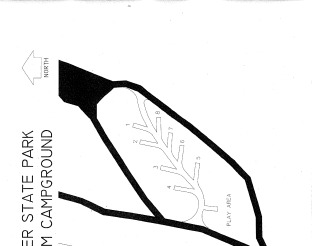 Preview of Below Dam Campground Map